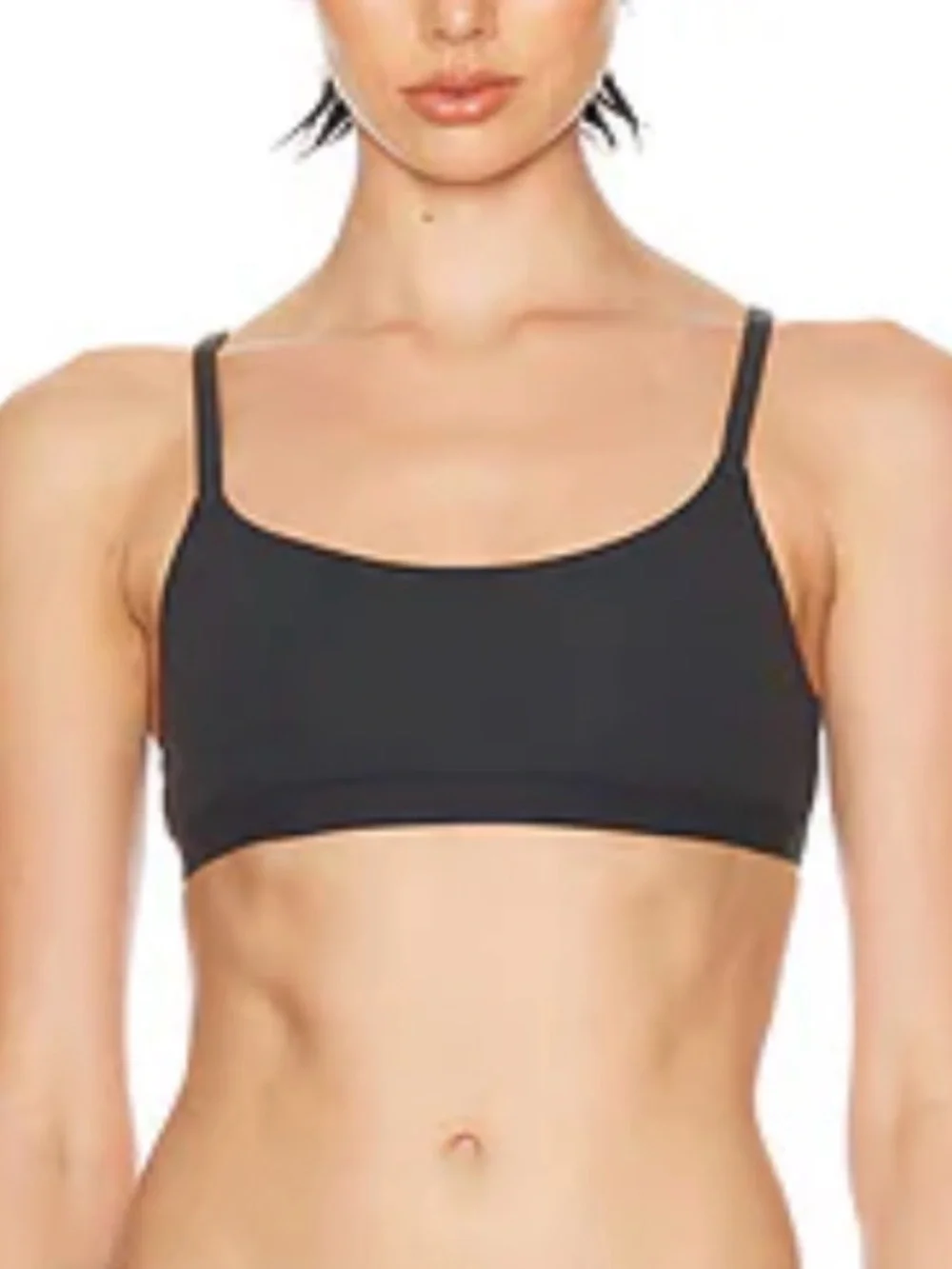Skims  fits everybody scoop bralette onyx black New Large - Picture 5 of 7